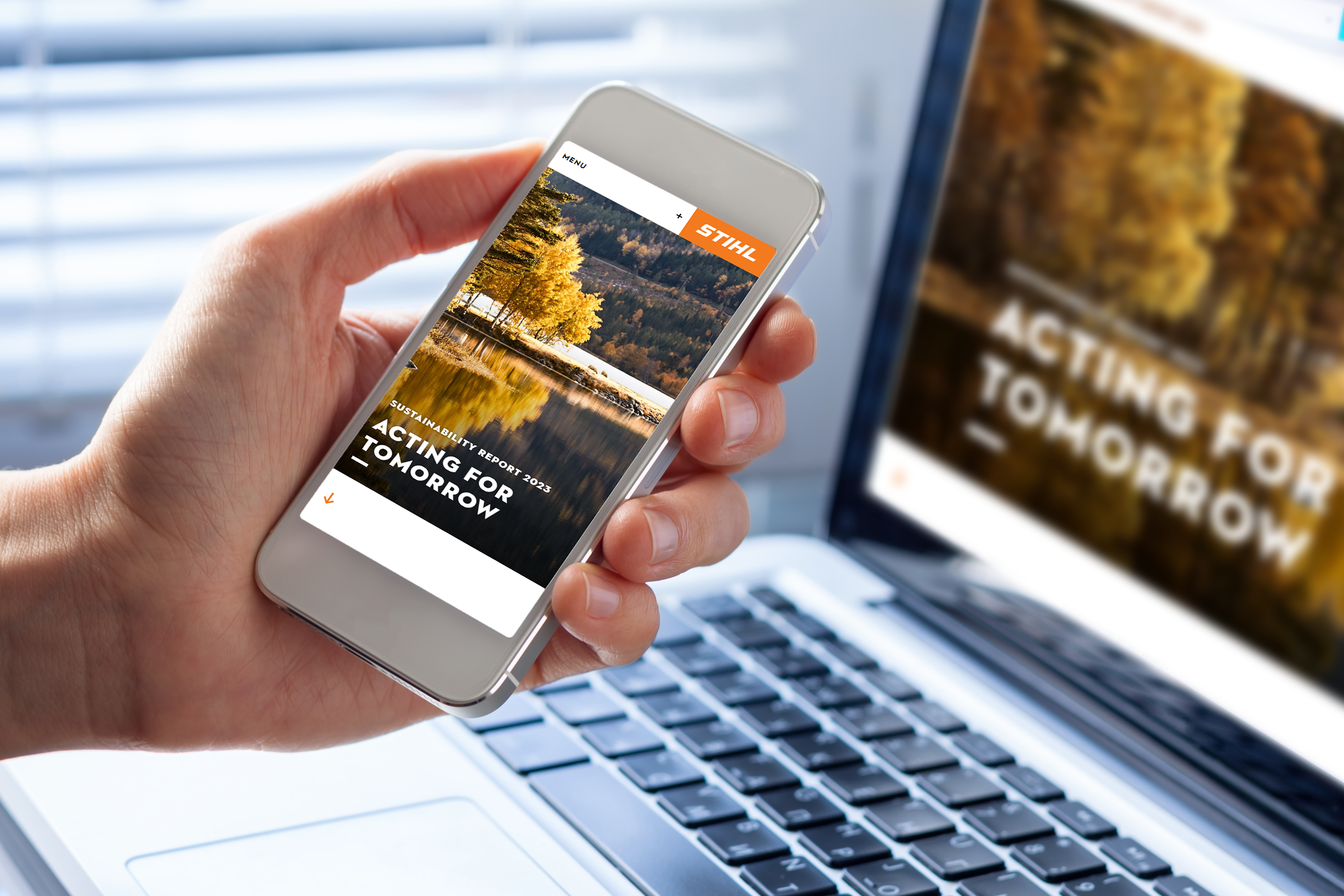 Il Rapporto di sostenibilità STIHL per il 2023 è stato redatto in conformità agli standard di rendicontazione della Global Reporting Initiative (GRI) ed è disponibile online.