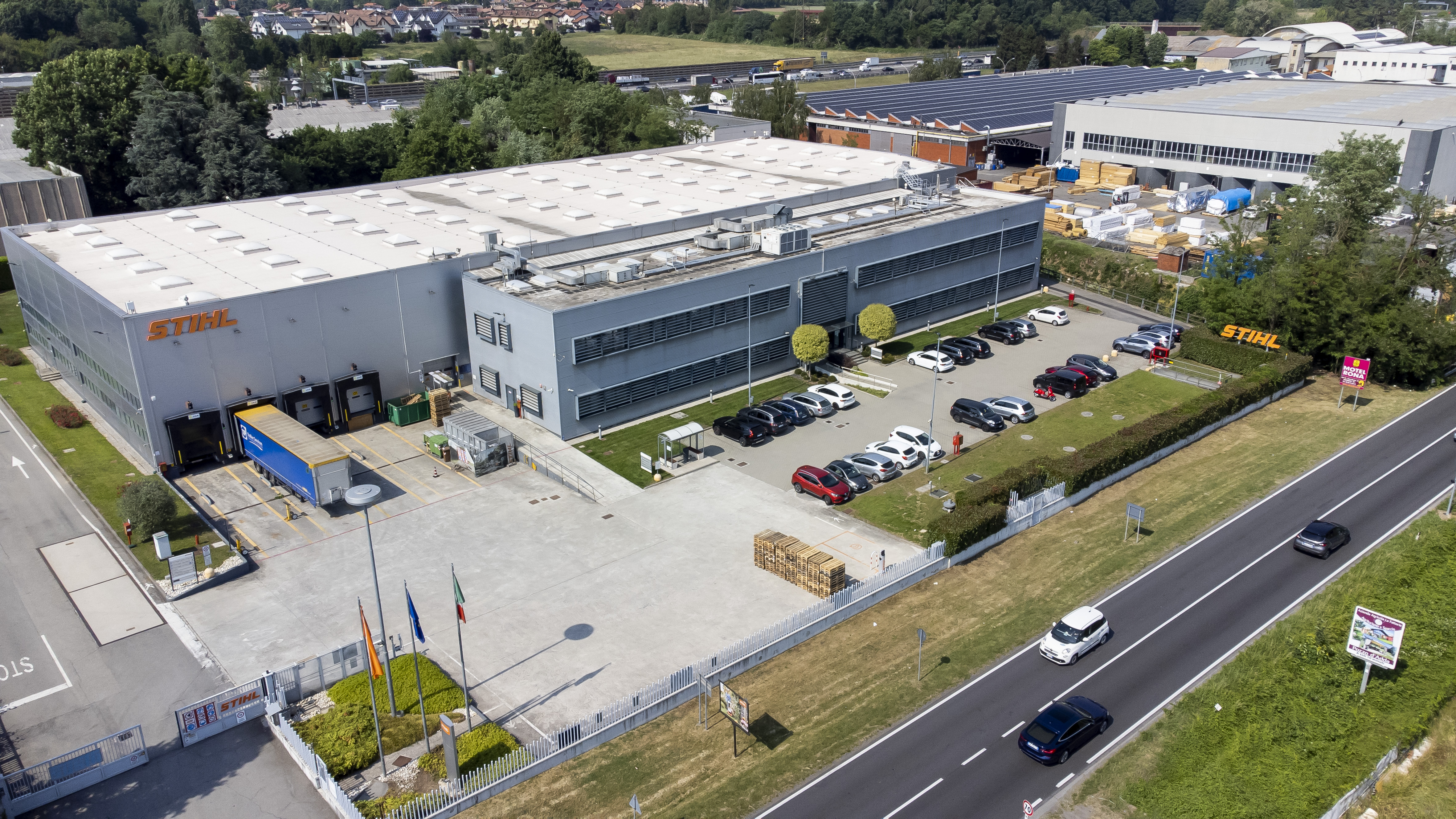 Homepage del sito web aziendale STIHL